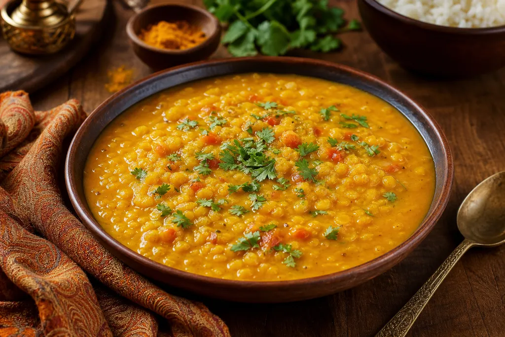 Dahl de Lentilles Corail