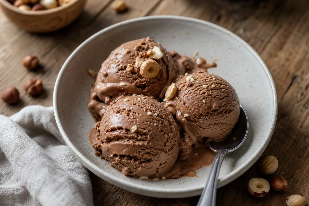 Glace au Nutella