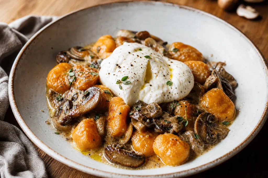 Gnocchi de Patate Douce