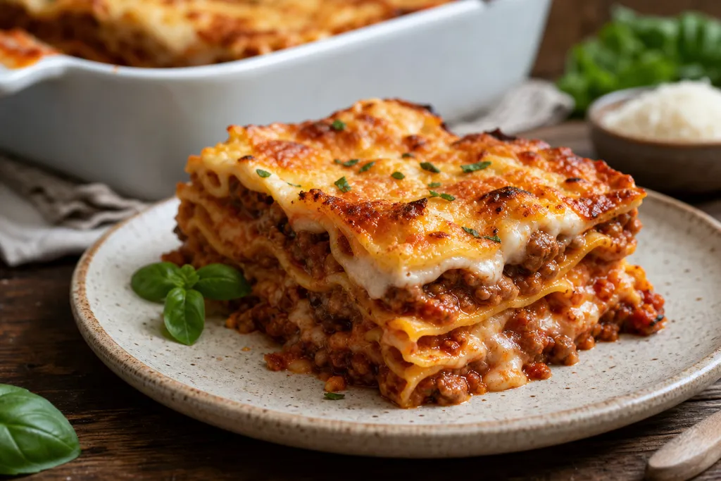 Lasagnes à la Bolognaise