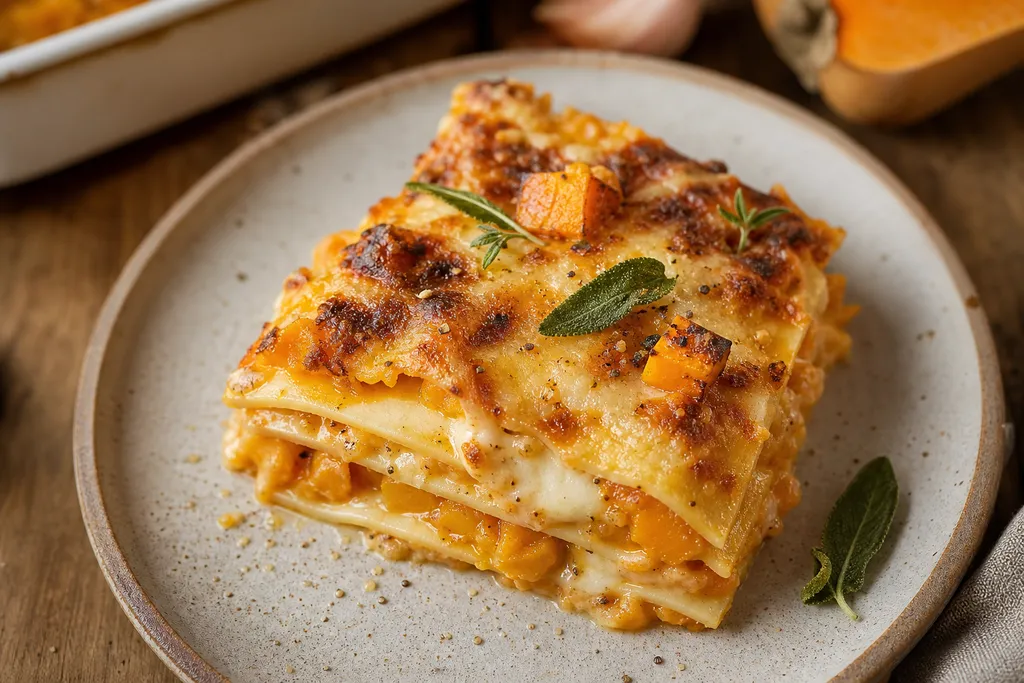 Lasagnes au Butternut