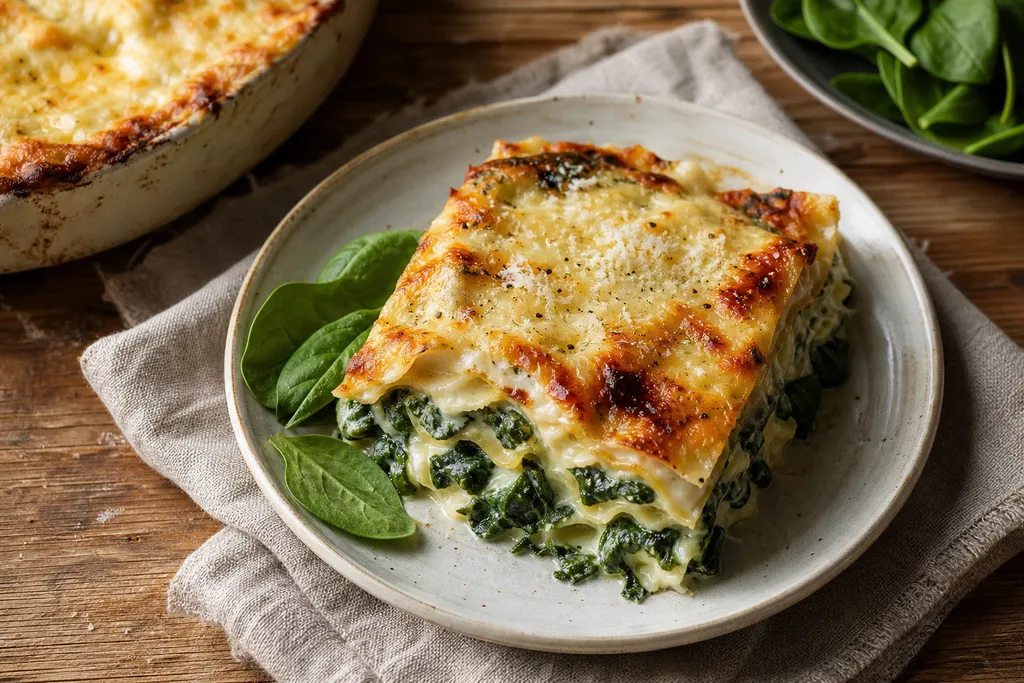 Lasagnes aux Épinards