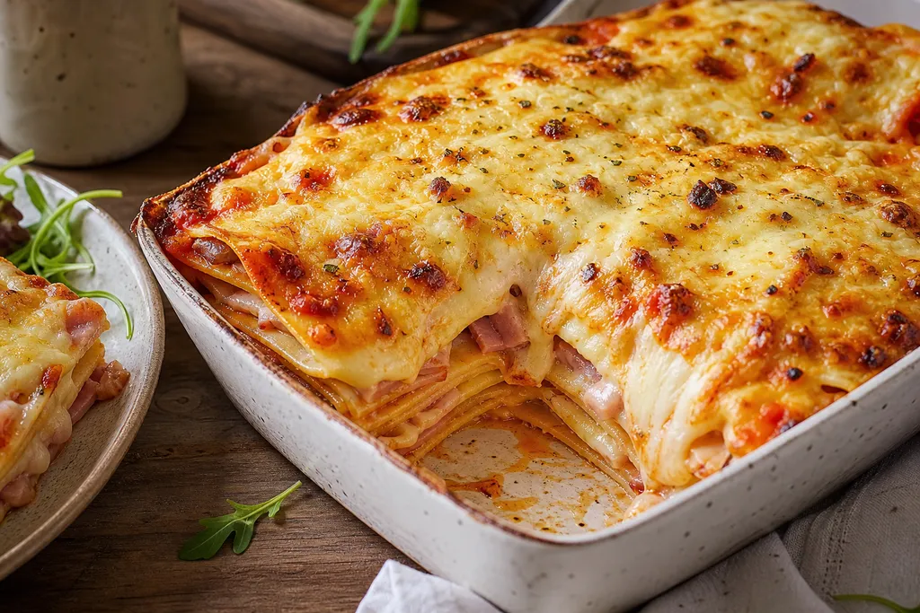 Lasagnes au Jambon