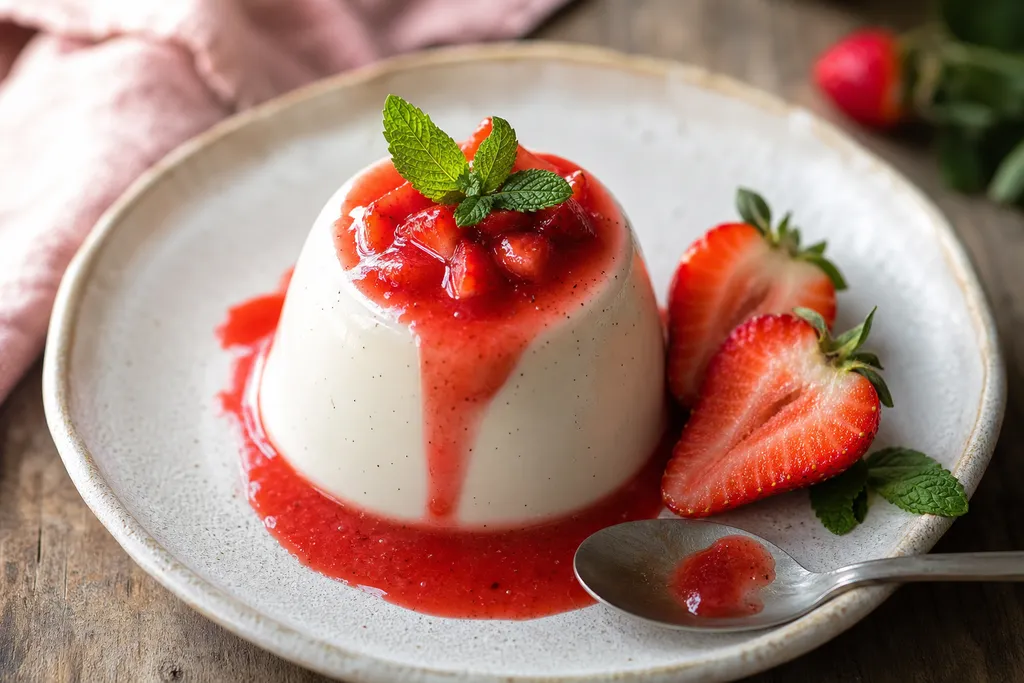 Panna Cotta Fraise