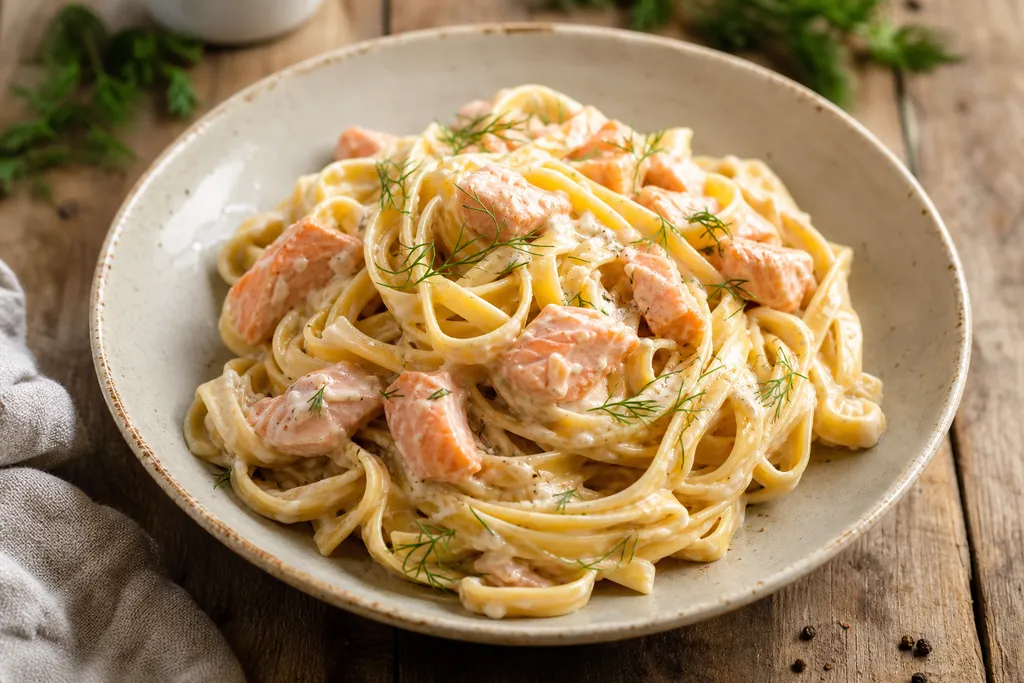Pâtes au Saumon