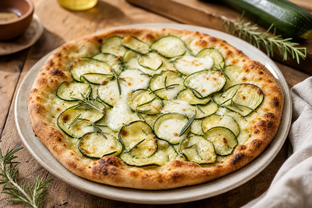 Pizza à la Courgette