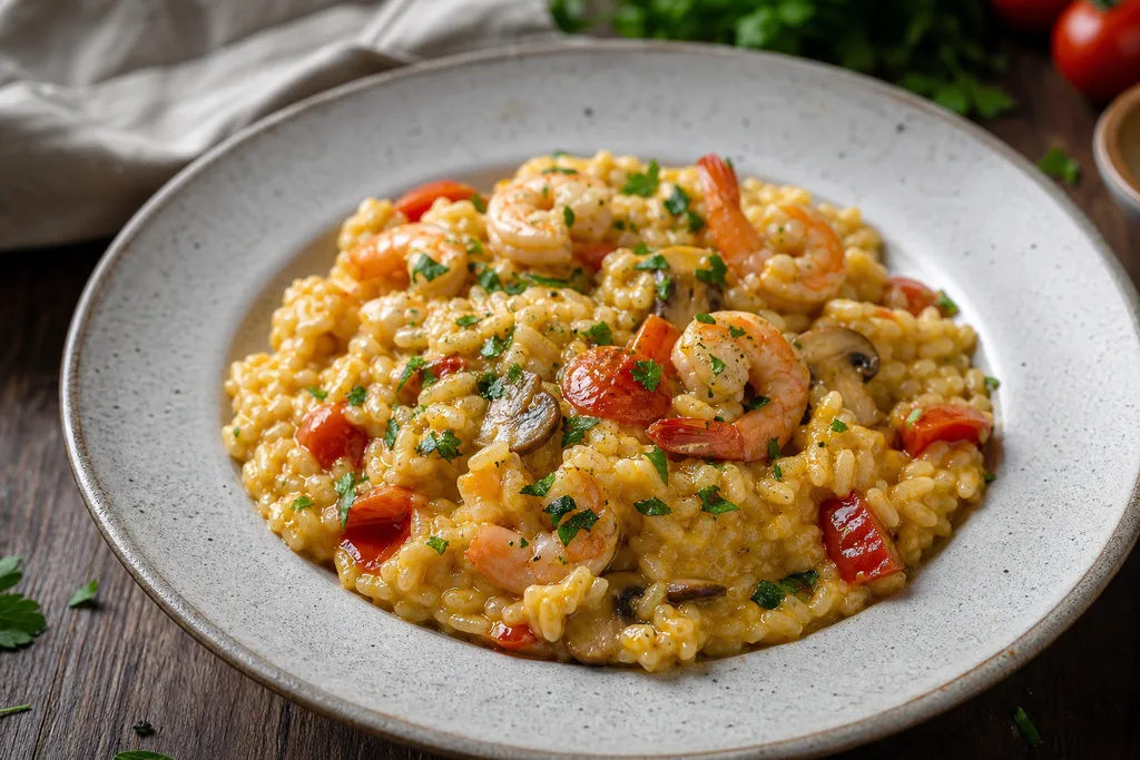 Risotto aux Crevettes