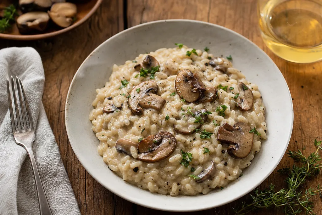 Risotto aux Champignons