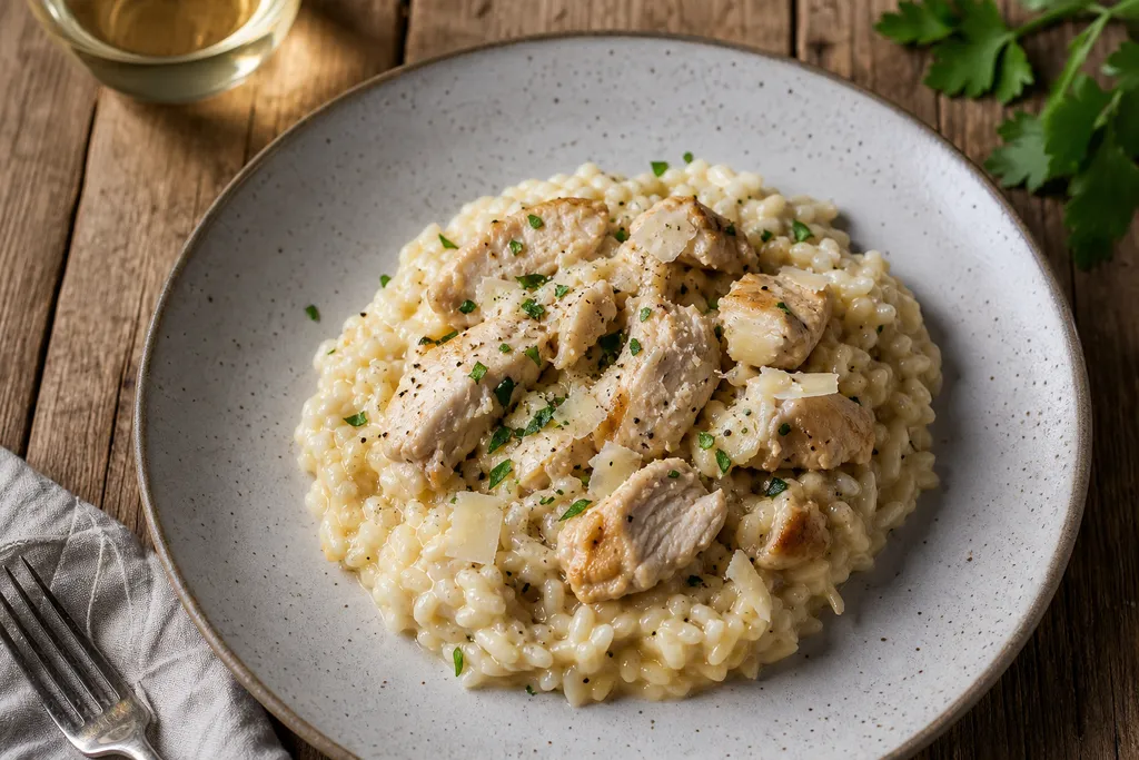 Risotto au Poulet