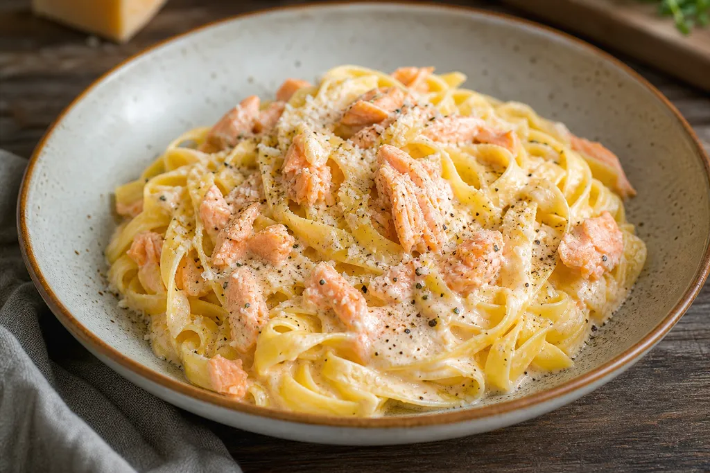 Tagliatelles au Saumon