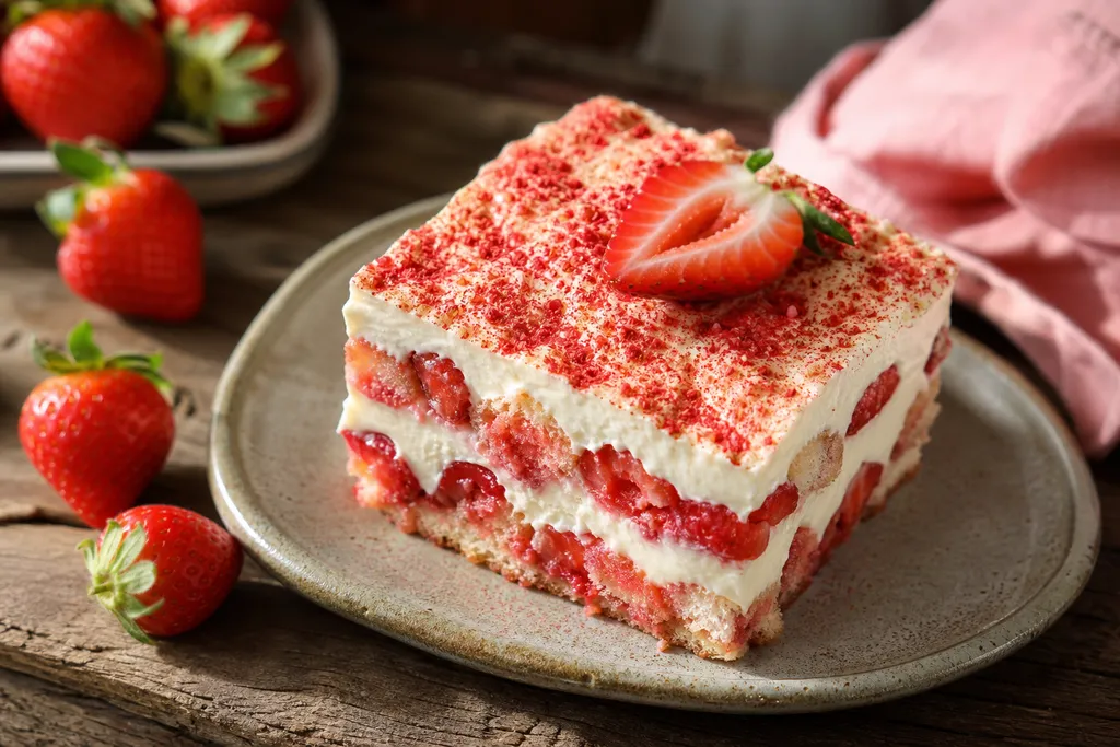Tiramisu Fraise