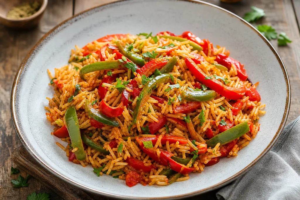 Poivrons au Riz