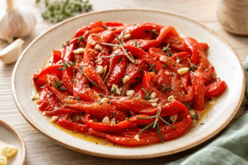 Poivrons Marinés