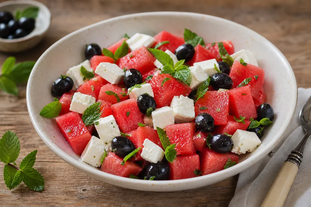 Salade Pastèque Feta