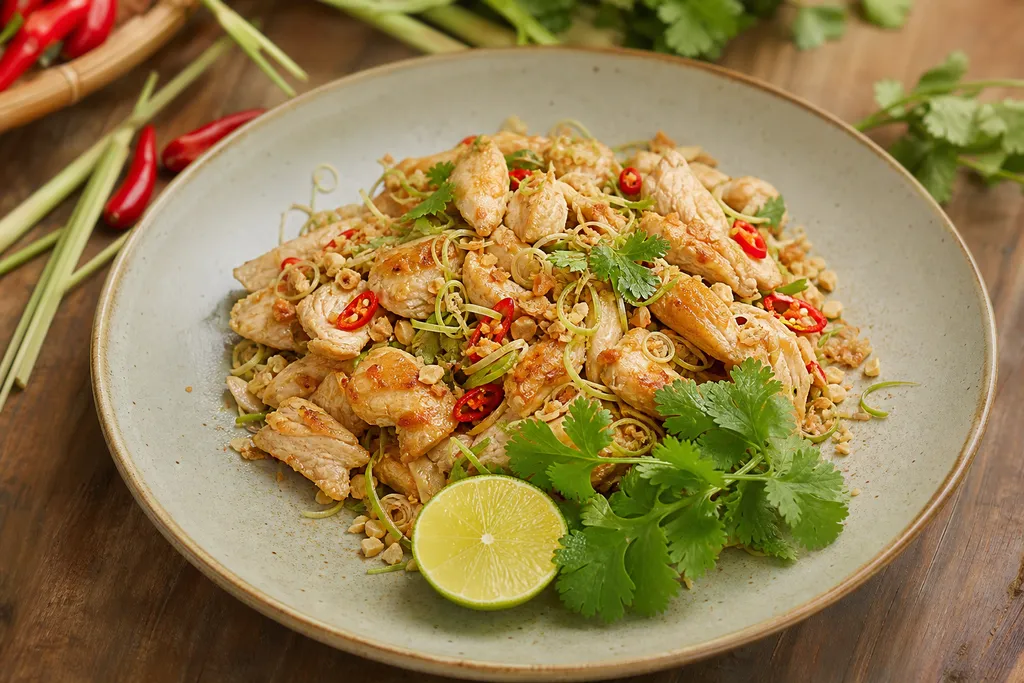 Poulet à la Citronnelle